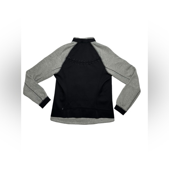 “RARE” Lululemon‎ Var-City Bomber Black / Heathered Black Size 8 - Picture 9 of 16